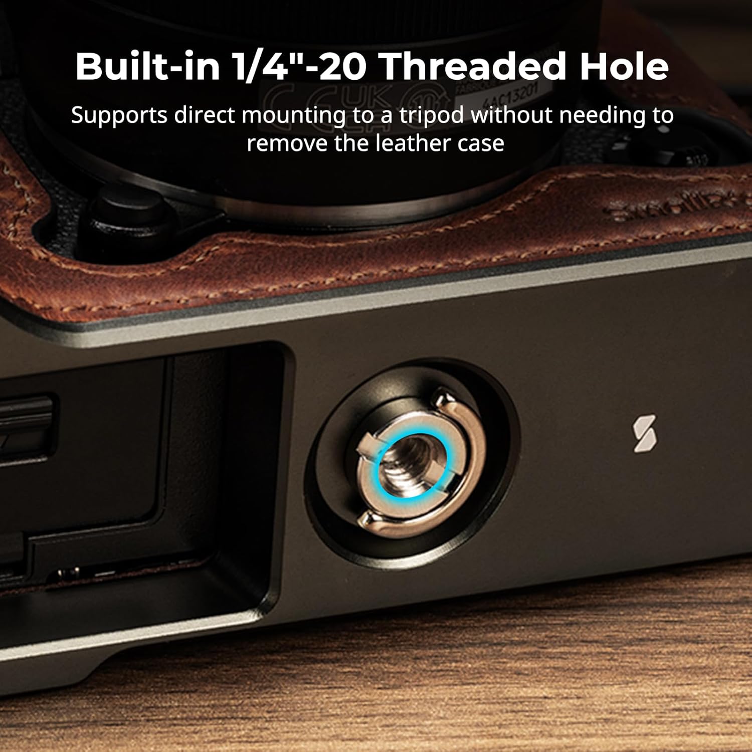 Detalle de SMALLRIG X-T50 étui cuir rétro 4710