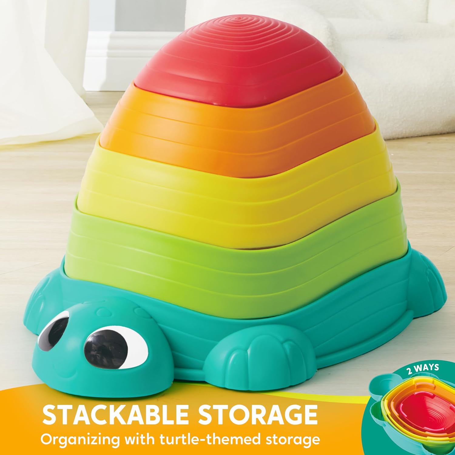 Thumbnail 3 de JOYIN Turtle Balance Stepping Stones for Kids