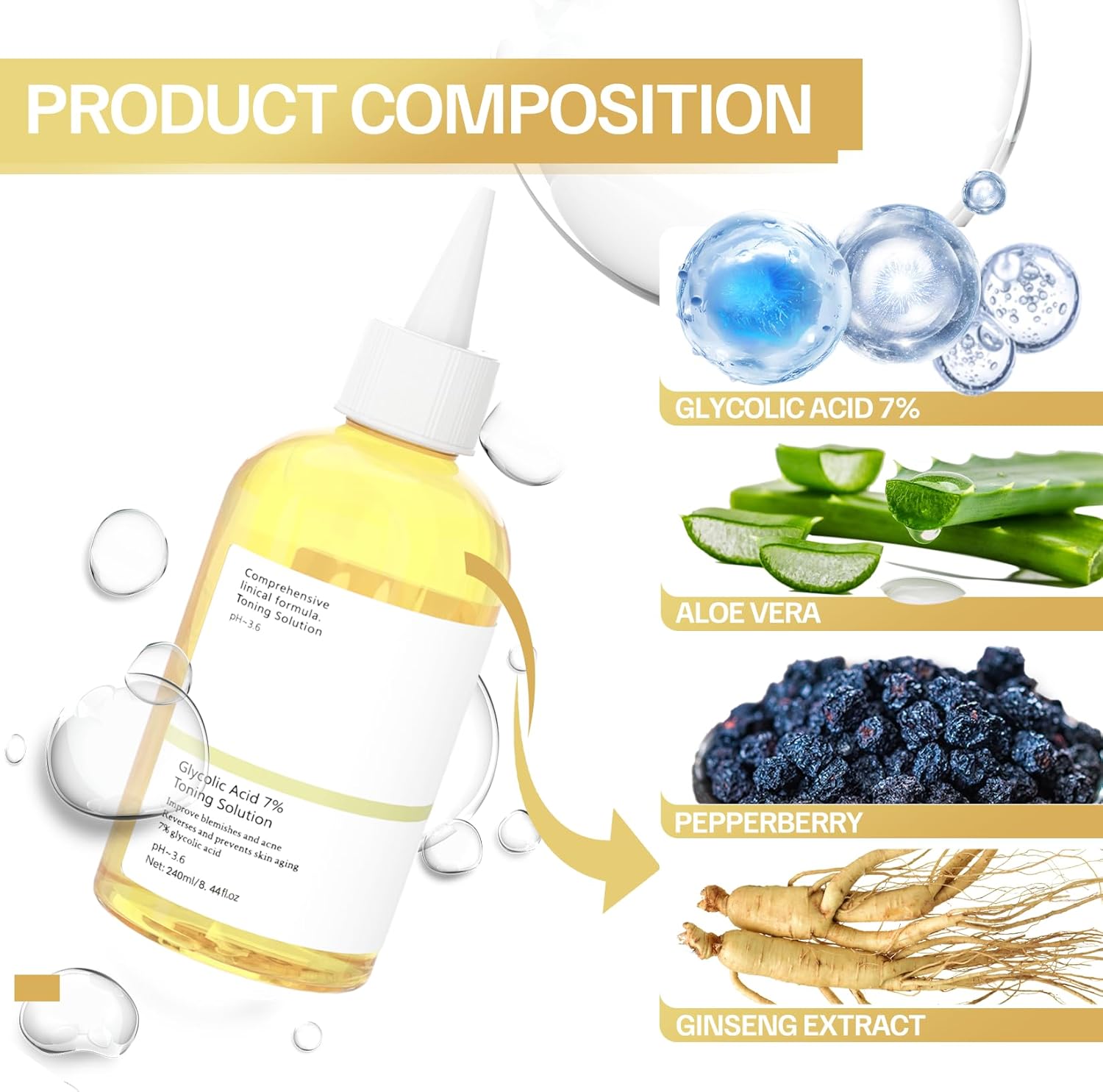 Thumbnail 5 de Glykolsäure Toner 240ml für unreine Haut