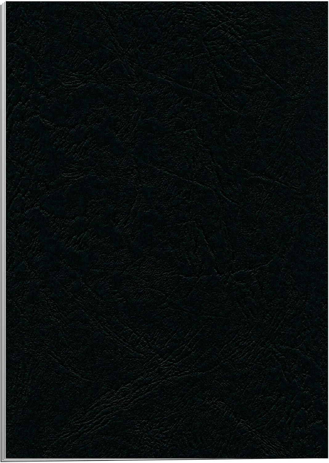 Fellowes Delta FSC Copertine Nero, 25 pezzi – copertine per rilegatrice robuste ed ecologiche
