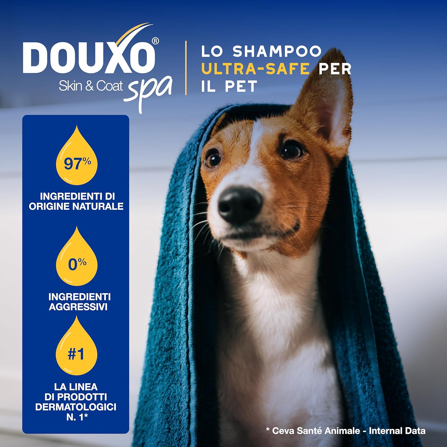 Detalle 2 de DOUXO Shampoo all'Avena 250 ml