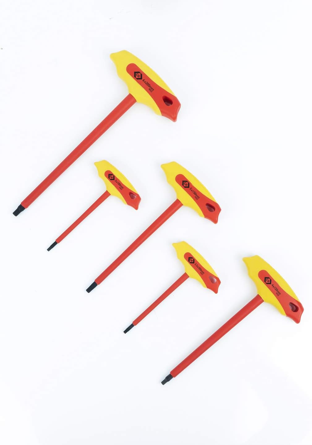 Thumbnail 2 de C.K T4422 Insulated T-Handle Hex Key Set, 5-pcs