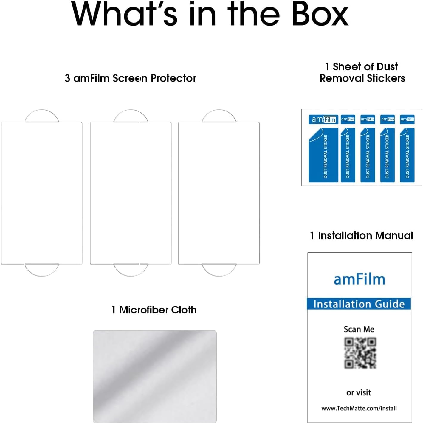 Thumbnail 4 de amFilm Protecteur écran Switch OLED 3 pièces
