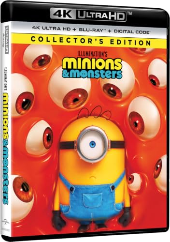 Detalle de Minions & Monsters Collector's Edition 4K Ultra HD + Blu-ray + Digital