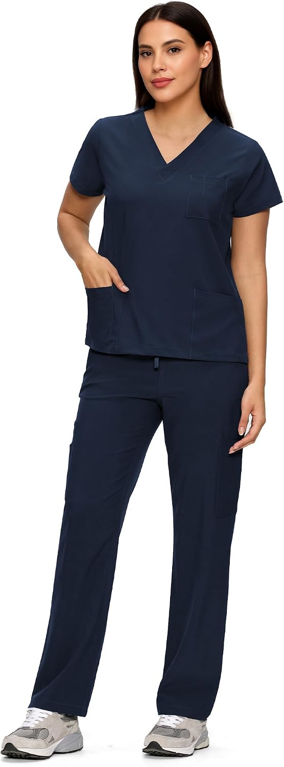 Thumbnail 5 de Women's Scrub Set with 11 Pockets