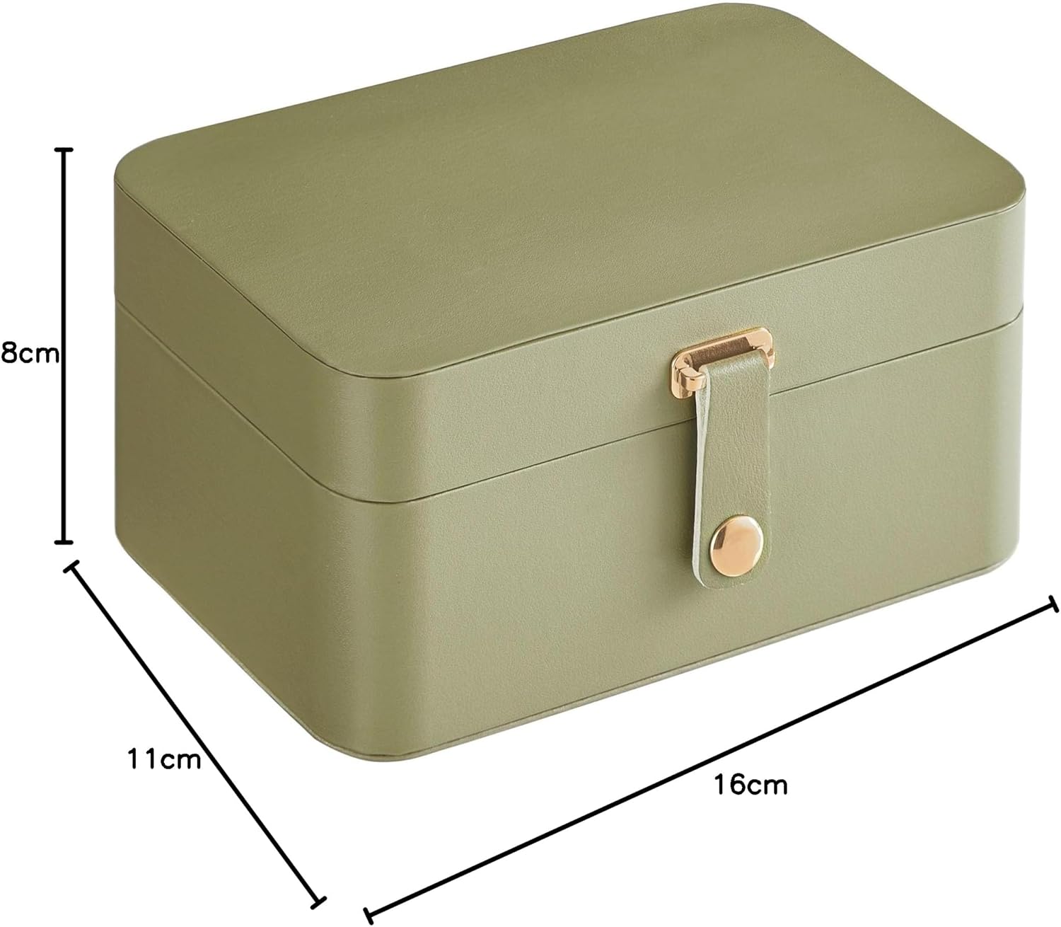 Thumbnail 6 de SONGMICS JBC166C02 11 x 16 x 8 cm jewellery box