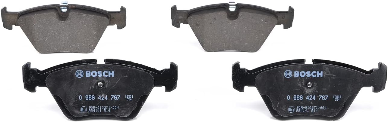 Detalle de Bosch BP473 — Plaquettes de frein avant sans cuivre, pour véhicule, 4 pièces