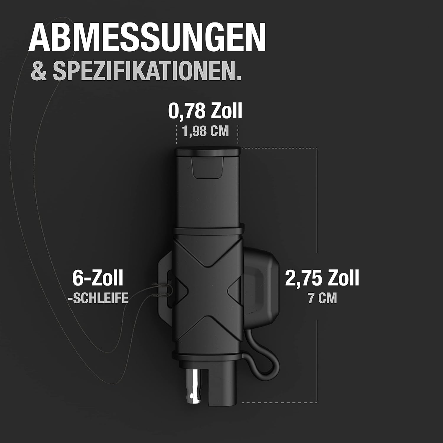 Thumbnail 6 de NOCO GC009 X-Connect SAE-Adapter-Zubehör für Genius Smart Batterieladegeräte