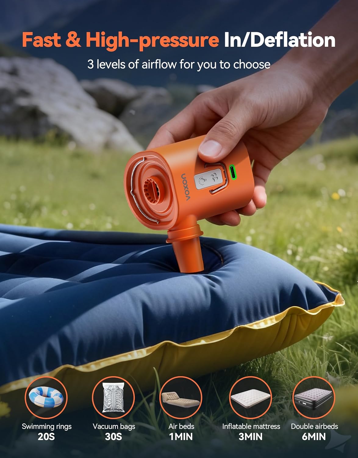 Thumbnail 3 de VOXON Portable Electric Pump 310L/min