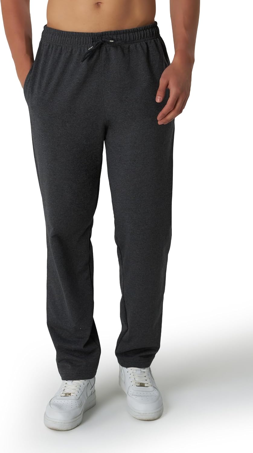 Thumbnail 2 de Smith & Solo joggingbroek voor heren van katoenmix met trekkoord en zijzakken