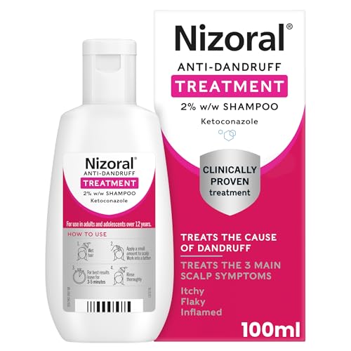 Imagen de Nizoral Anti-Dandruff Treatment Shampoo (1 x 100ml) — Clinically proven for itchy, flaky scalps en OfertitasTOP