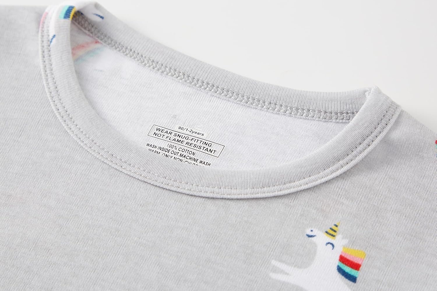 Detalle 1 de SOIBEEN Mädchen Pyjamas 100% Baumwolle 2‑12 Jahre