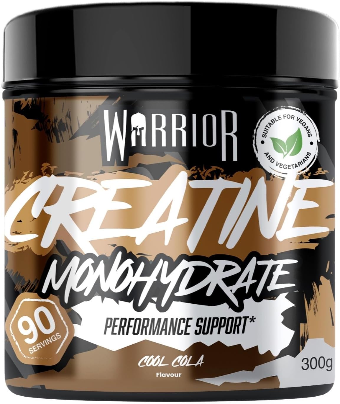 Detalle de Warrior Creatina Monoidrata in Polvere 300 g – pura creatina monoidrata micromizzata per massa, forza e recupero