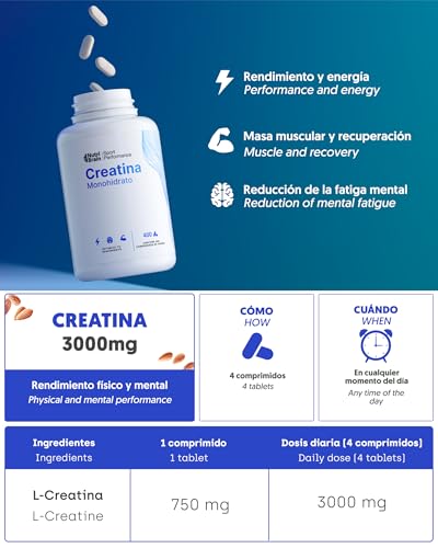Thumbnail 4 de NUTRIBRAIN Creatina Monohidratada 3000 mg
