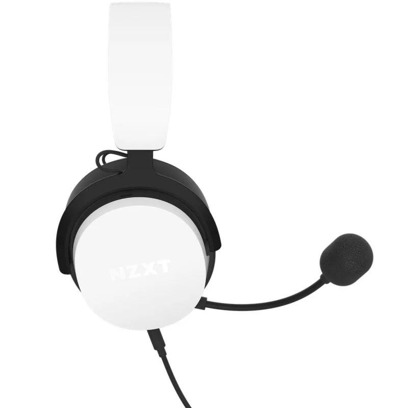 Detalle 2 de NZXT auriculares con cable blancos