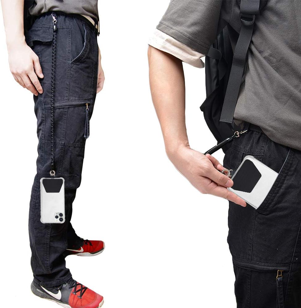 Thumbnail 6 de Doormoon Phone Lanyard Tether with Patch & Stretchy Straps for Anti-Drop (Universal)