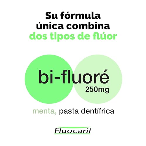Thumbnail 3 de Fluocaril Bi-Fluoré 250 mg Pasta Dentrífica Anticaries con Sabor a Menta – Pack 2x125 ml
