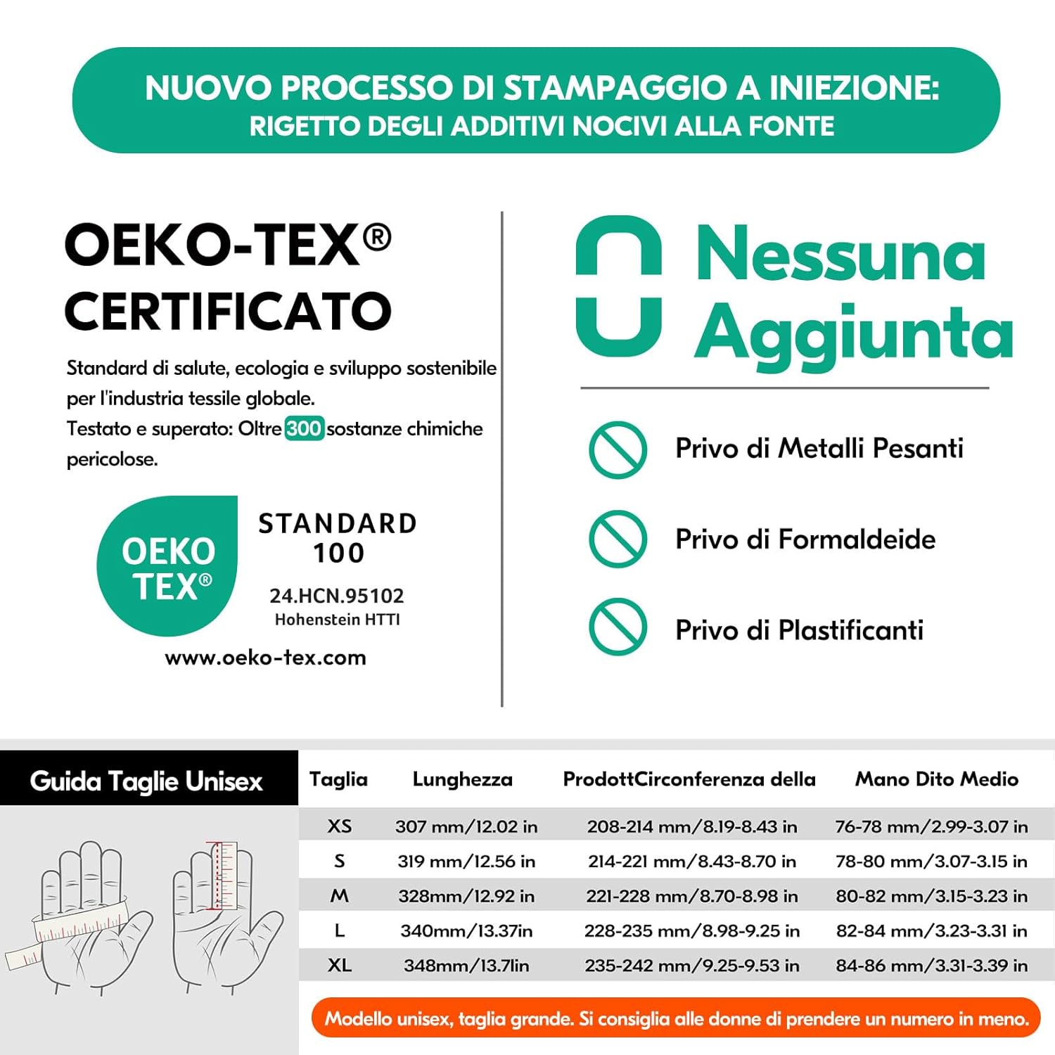 Detalle 2 de Vgo... Guanti Lavoro per Pulizia Extra Spessi 1,2 mm – Riutilizzabili, senza lattice, antipruriti e termici