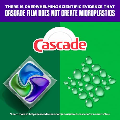 Detalle de Cascade Platinum Plus Dishwasher Pods, 62 Count