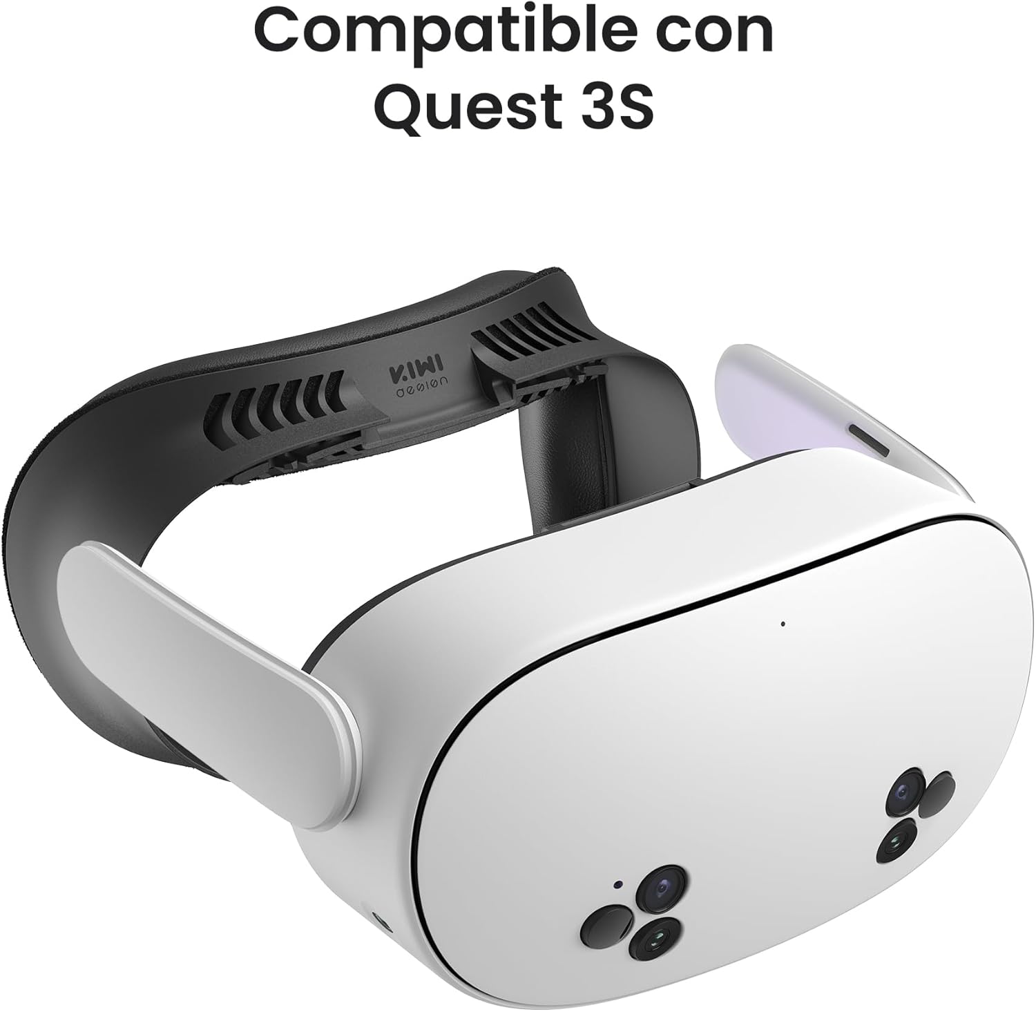 Detalle 2 de KIWI Design V4 Face Cover para Meta Quest 3S 🛡