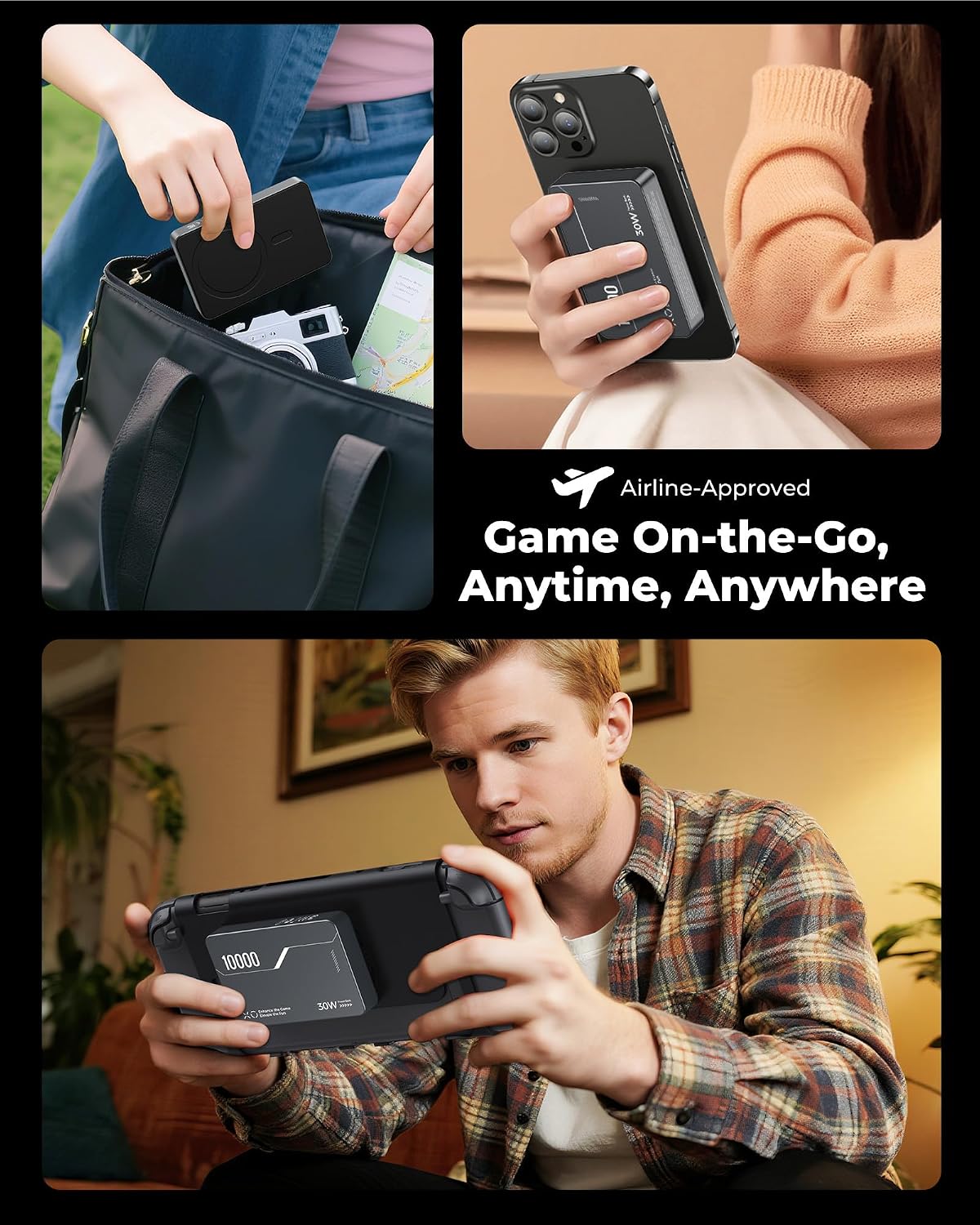 Thumbnail 6 de Antank B5 10000mAh Magnetic Power Bank for Nintendo Switch 2 & iPhone