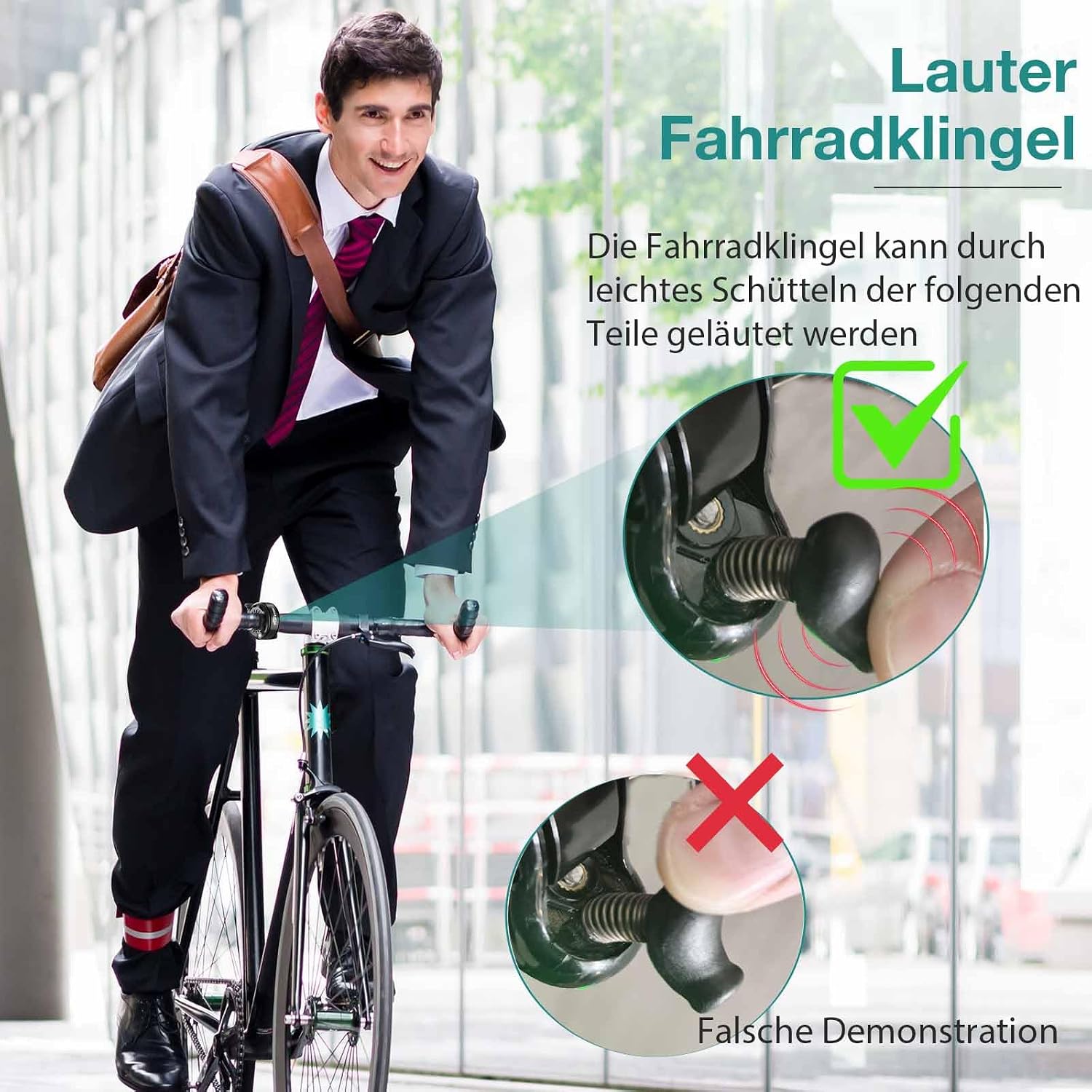 Detalle de toptrek Fahrradklingel Mountainbike