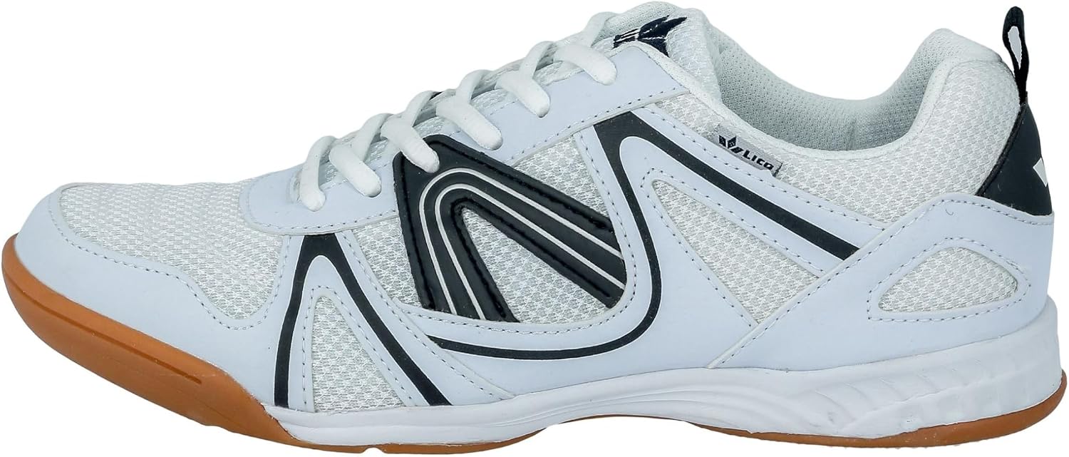 Detalle de Lico Unisex Fit Indoor-Hallenturnschuhe aus Veloursleder mit antirutschender Gummisohle