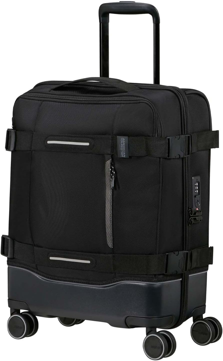 Detalle de American Tourister Urban Track Spinner S 55 cm, bagaglio a mano 41,5 L (Asphalt Black)
