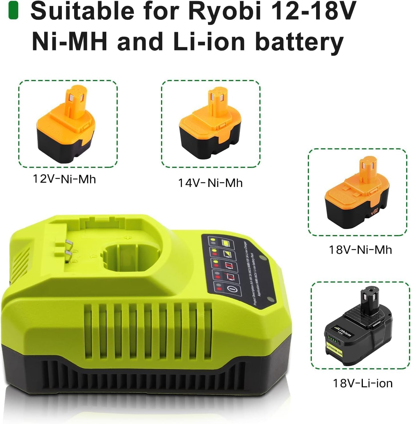 Thumbnail 4 de RB18L50 18V 5,5Ah Batterie Ryobi + BCL14181H