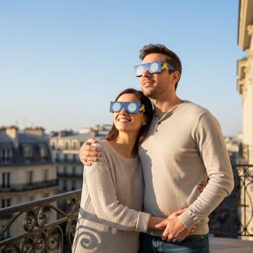 Thumbnail 6 de Gafas Eclipse Solar Homologadas ISO 12312-2 CE EPI | Absolute Eclipse – Pack 2