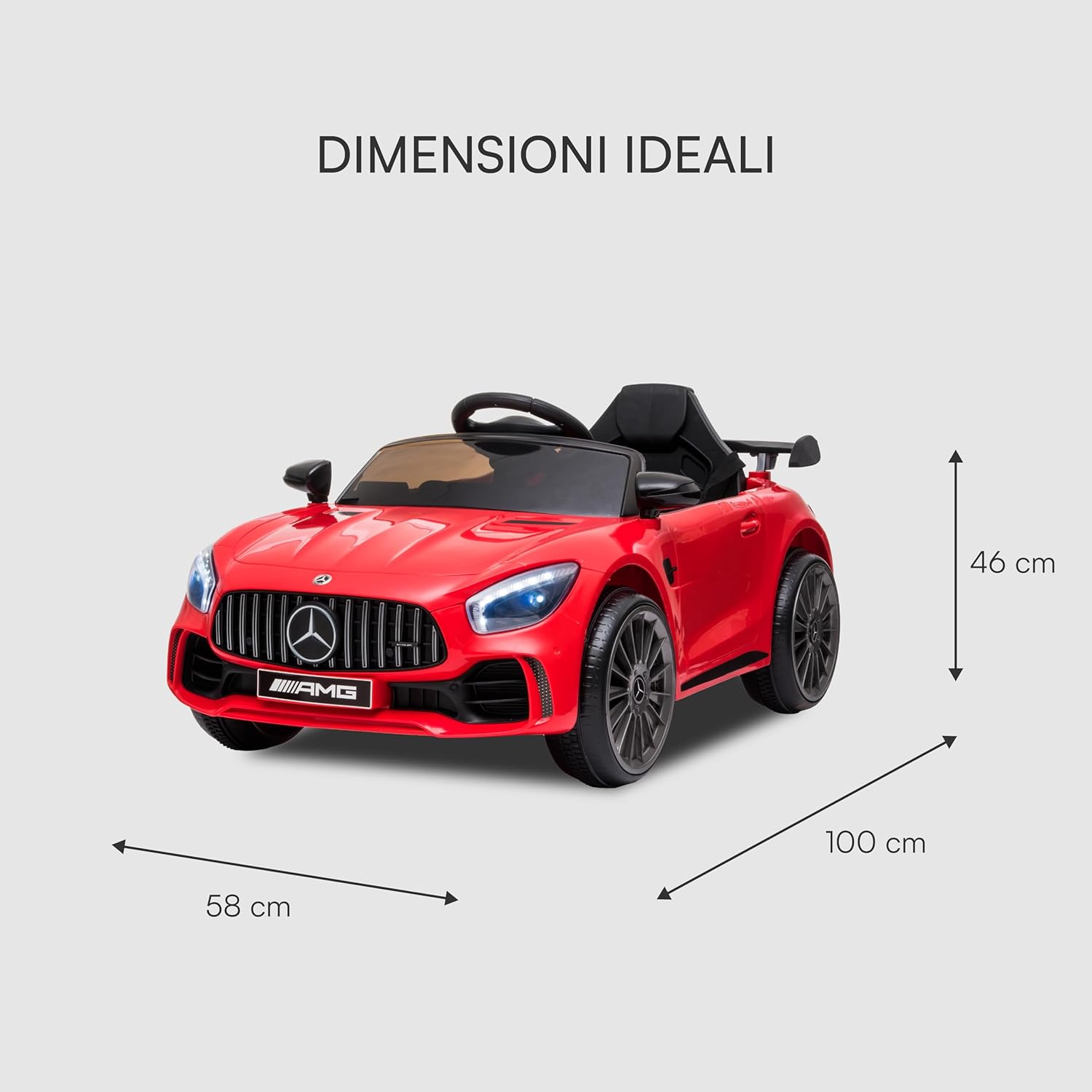 Thumbnail 1 de Baroni Toys Mercedes AMG Sport: Macchina Elettrica per Bambini 12V da 1–4 anni