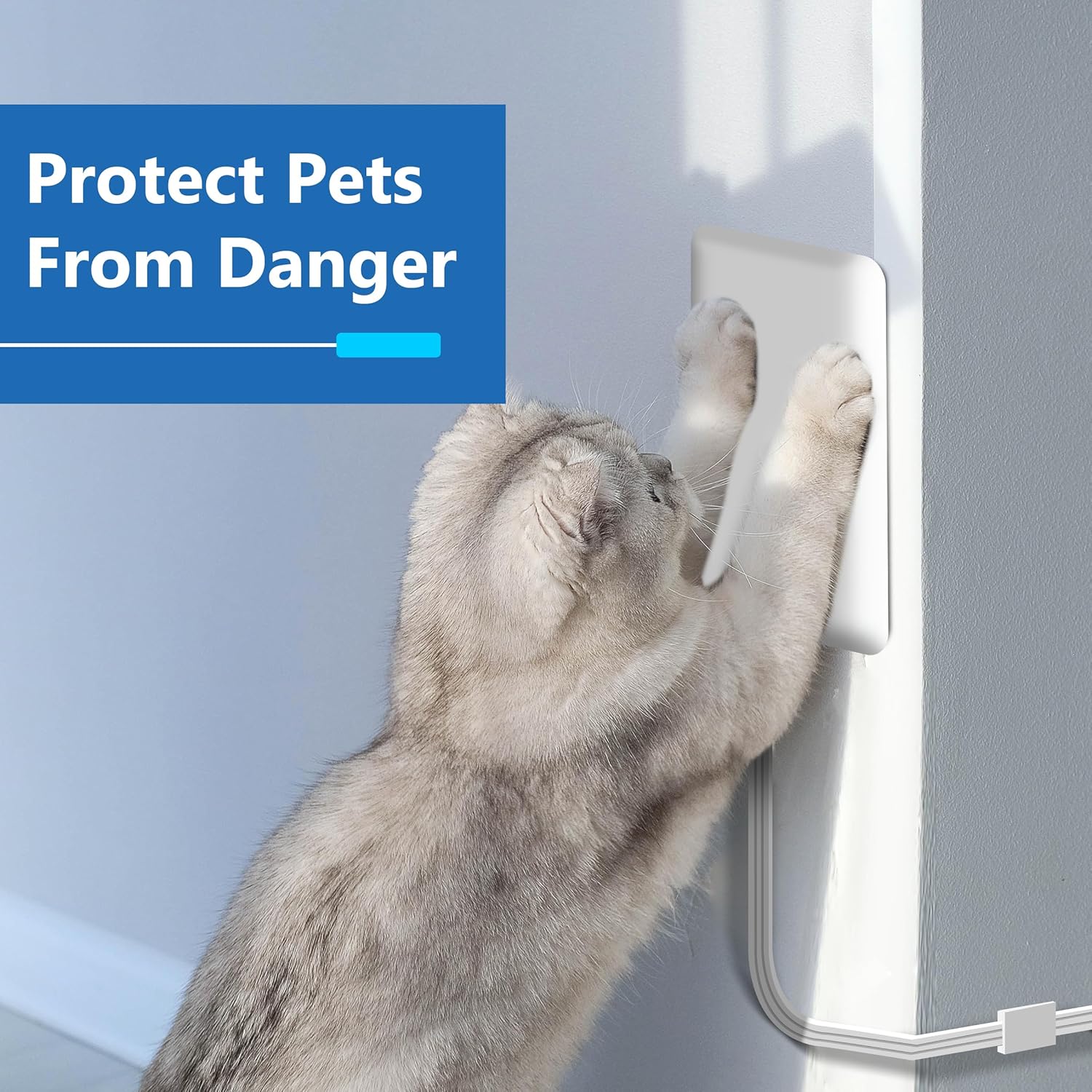 Thumbnail 6 de LIDER Flat-Face Outlet Extender LWE3-315-W (3 Outlets, 3ft Cord, Ultra-Thin Wall Plate, White) — ETL-Listed