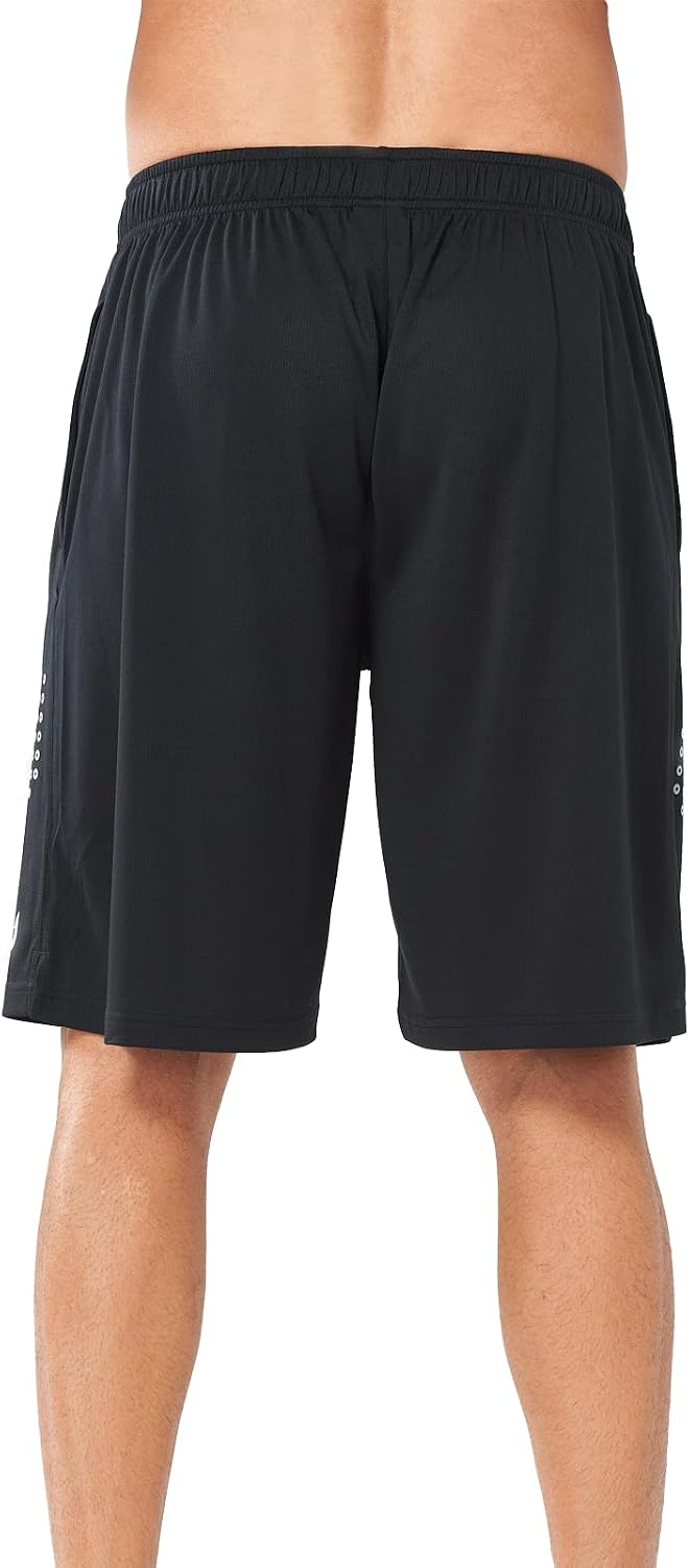 Detalle de NORTHYARD Men's Athletic Gym Shorts: Quick-Dry 10/7/5" with Zipper Pockets
