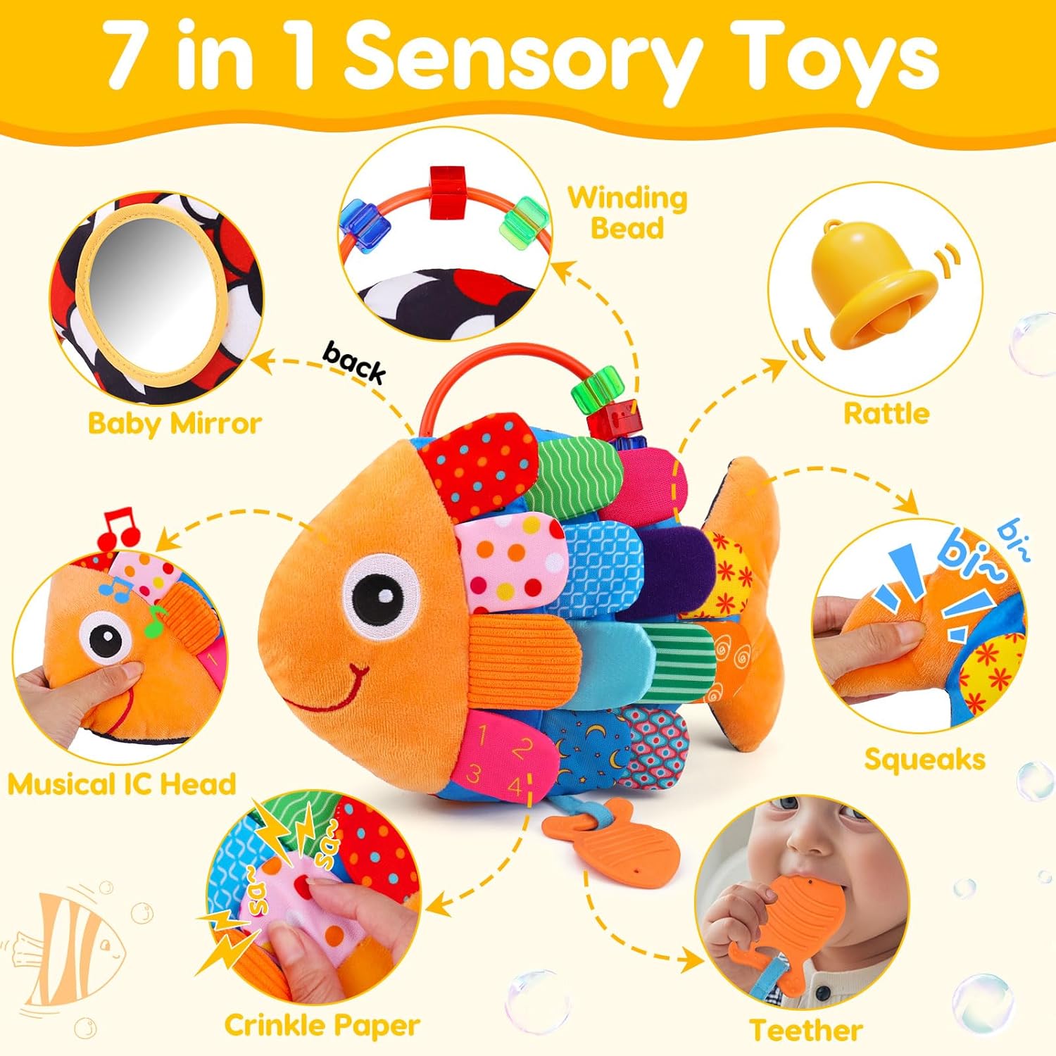 Thumbnail 1 de Baby Sensory 0-3 0-6 Months Toys