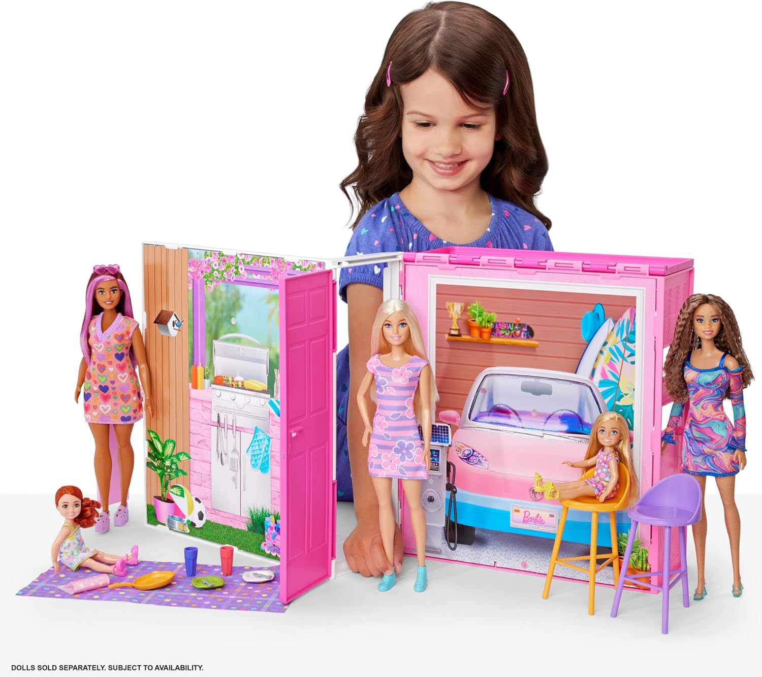 Thumbnail 1 de Barbie Getaway House HRJ76 dollhouse playset