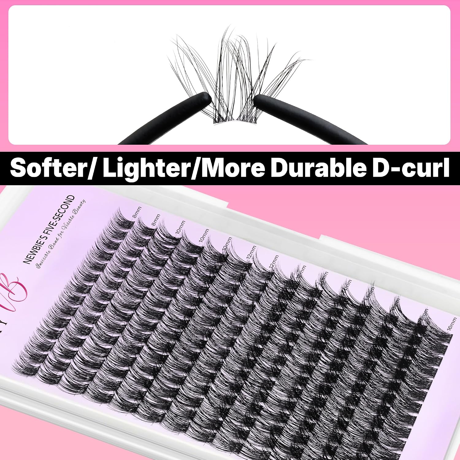 Thumbnail 4 de VEYESBEAUTY Lash Clusters Kit 5-Second