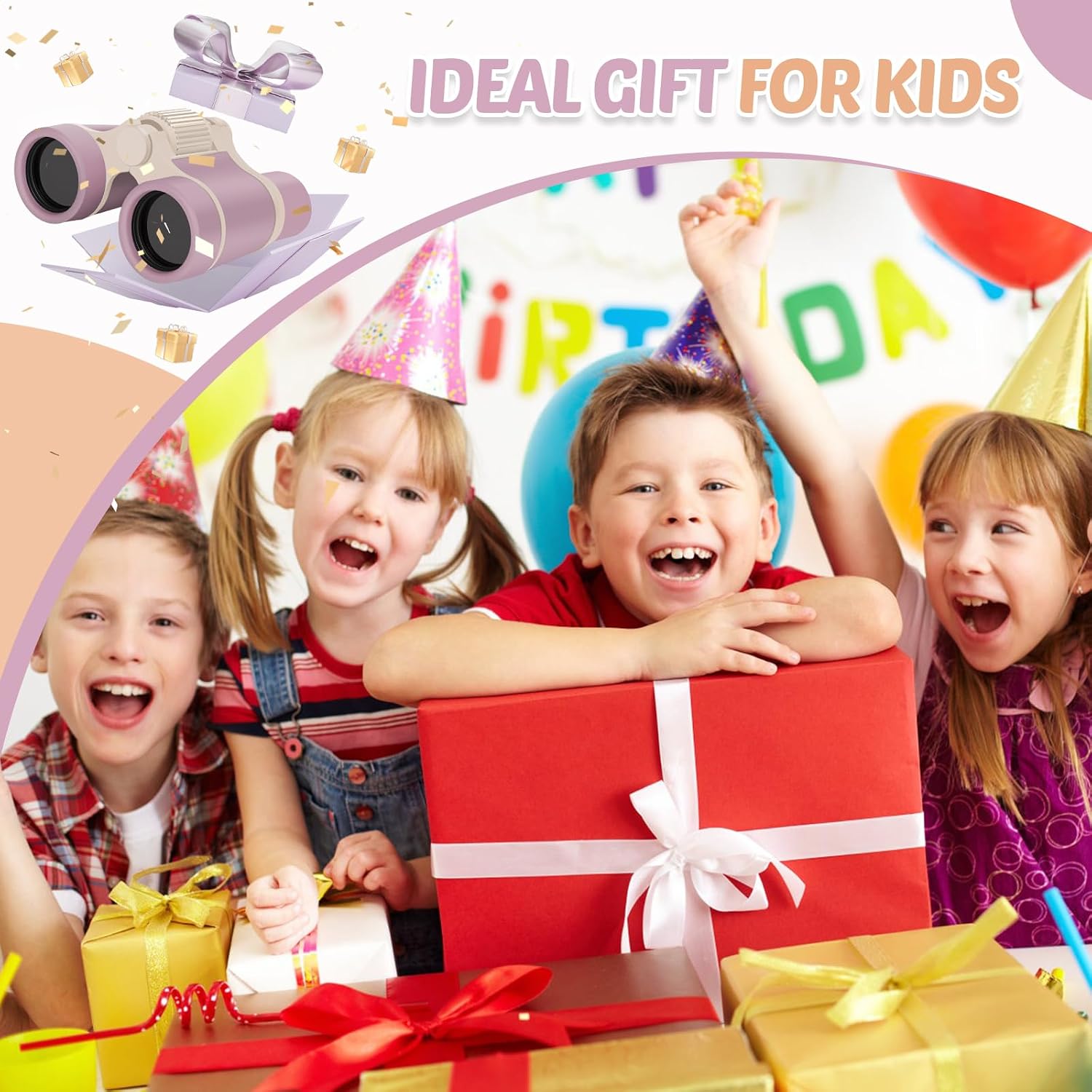 Thumbnail 6 de Binoculars for Kids pink