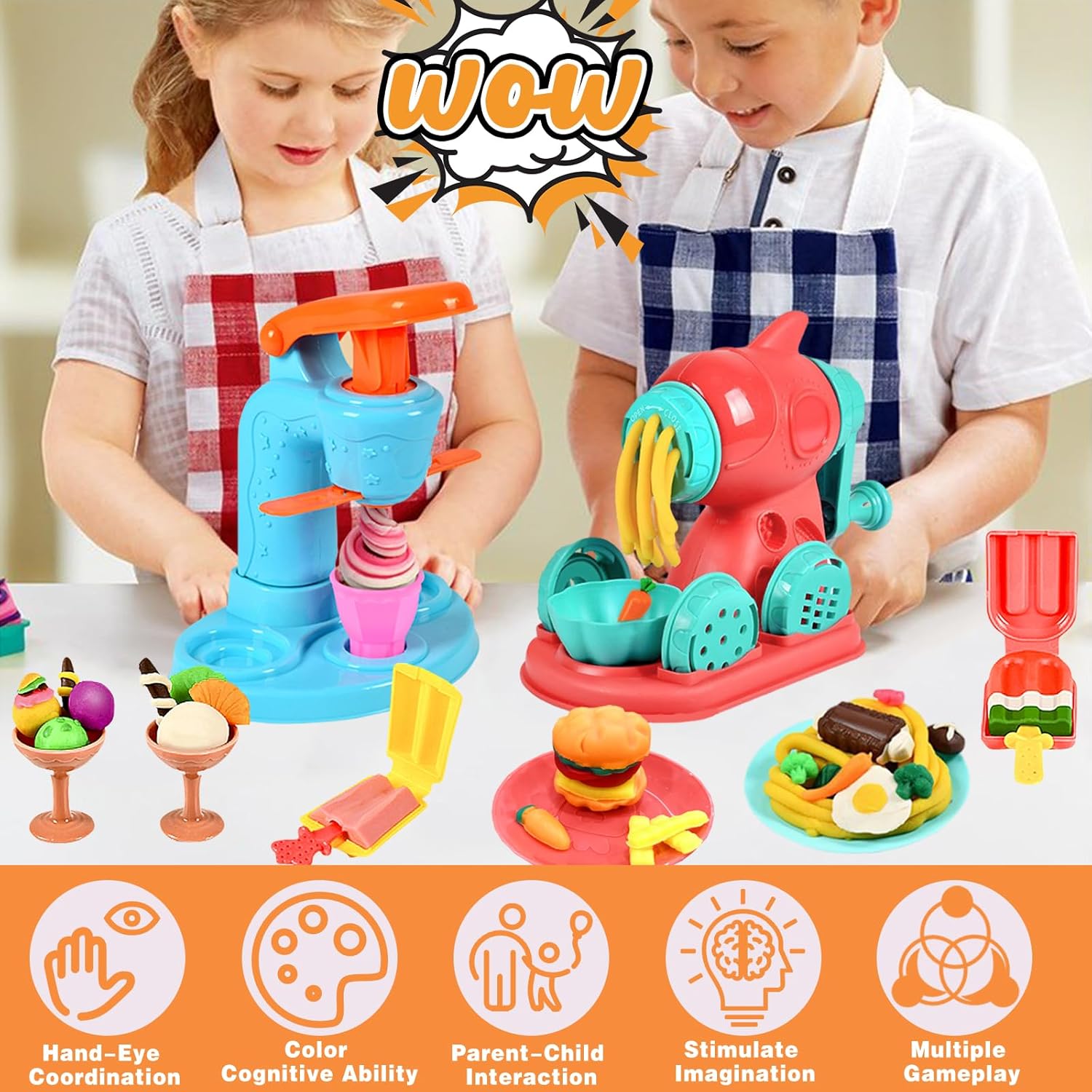 Thumbnail 6 de Crelloci Play Dough Set 12 colours 🍦