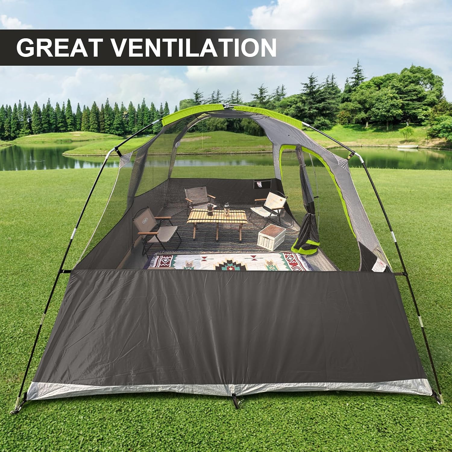 Thumbnail 6 de CAMPROS Camping Tent, 6/8-Person