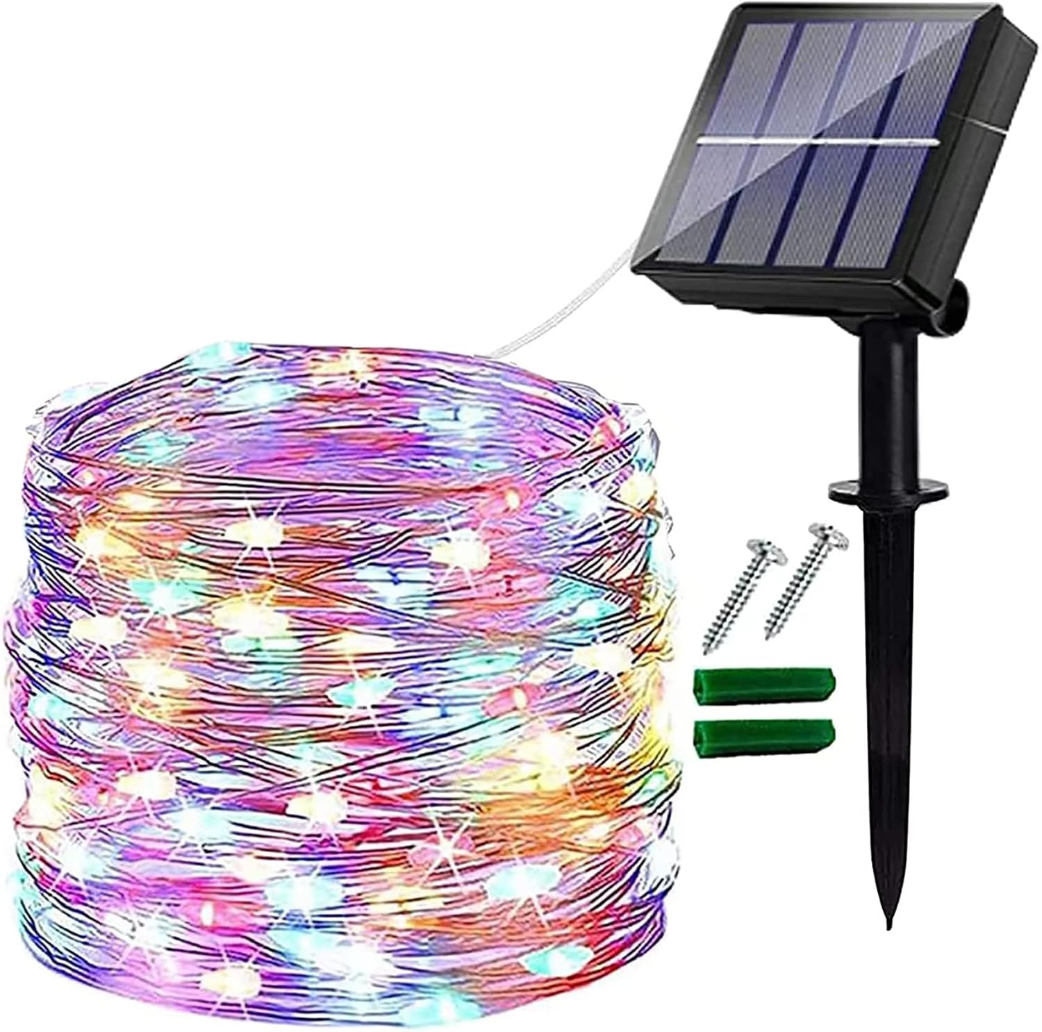 Thumbnail 6 de Ligarko Solar Fairy Lights Outdoor (2 Pack, 240 LED/80ft) IP65 Waterproof with 8 Lighting Modes