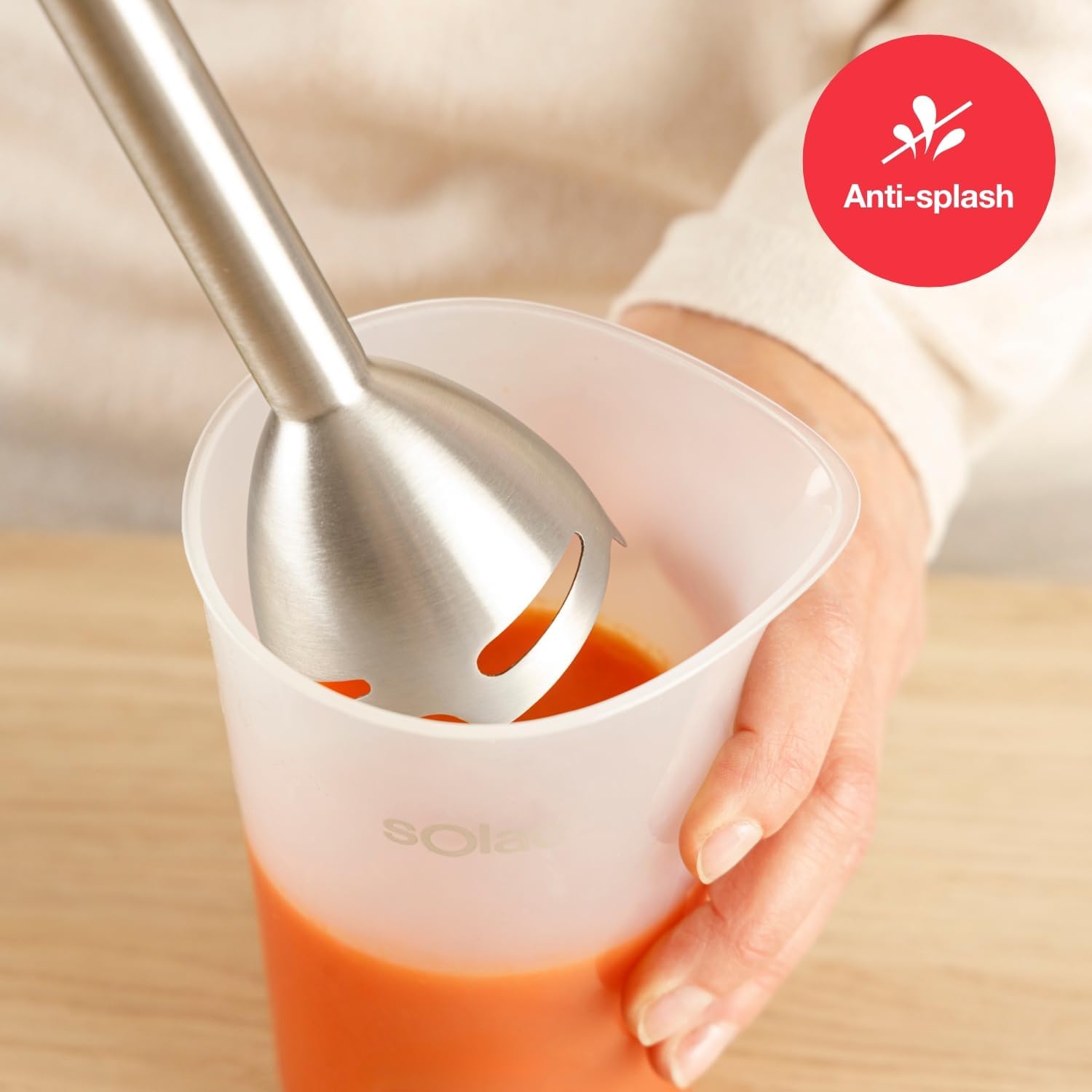 Thumbnail 4 de Solac Solution Batidora de Mano 1503 1500W Turbo Inox