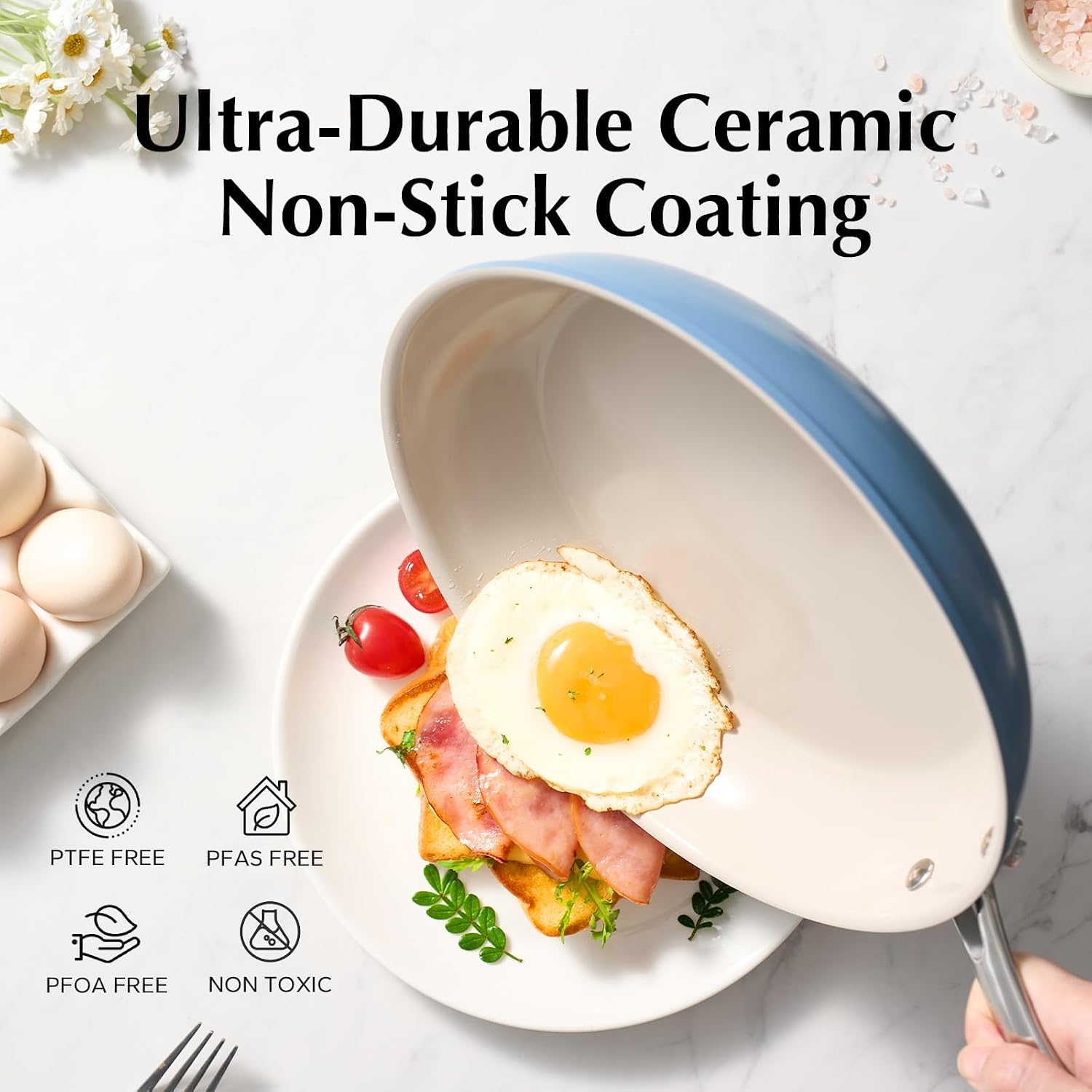 Thumbnail 1 de Redchef Non Stick Frying Pan set, 20 24 28cm