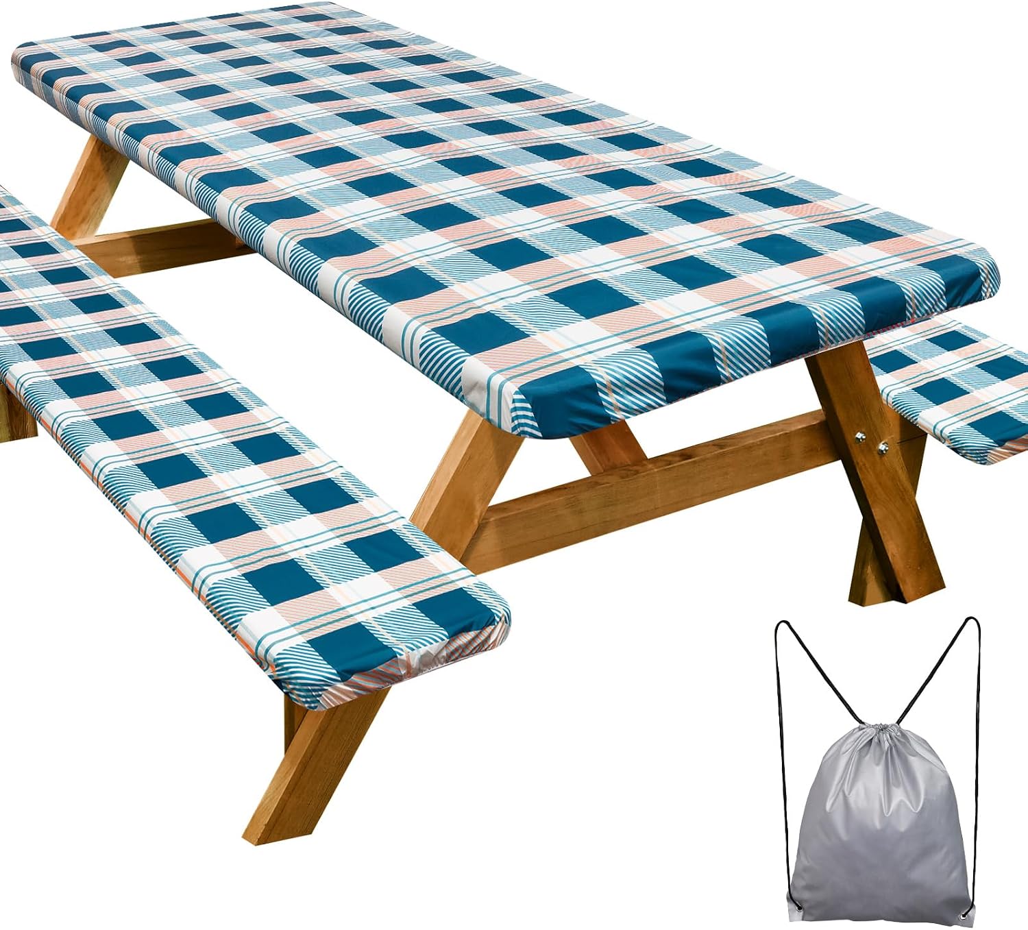 Detalle de Picnic Table Cover Set for 72-Inch Tables
