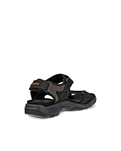 Detalle de ECCO Herren Offroad Wandern Sandalen – Schwarz, UK 10.5