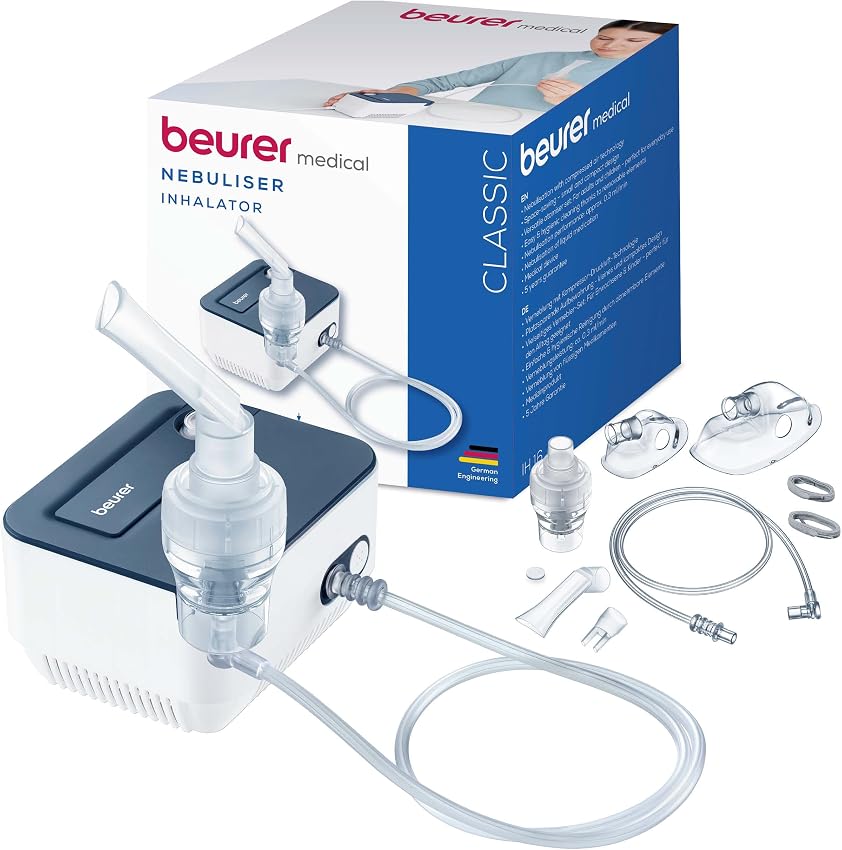 Beurer IH 16 Nebulizador Compacto para Vías Respiratorias 🌬