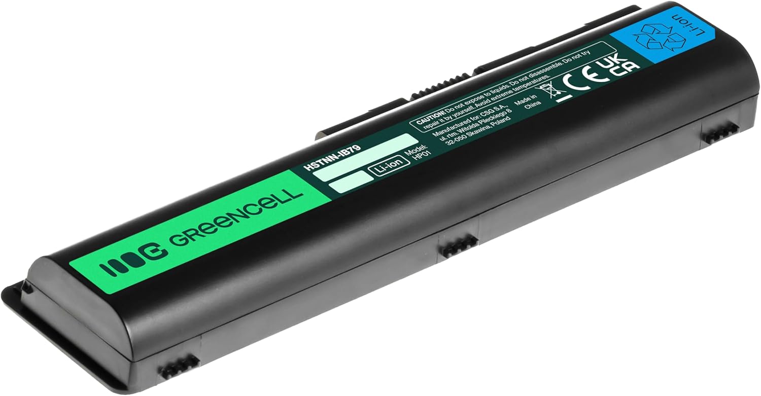 Detalle de Green Cell batteria compatibile per laptop HP DV4/DV5/DV6 (HSTNN-IB79, HSTNN-Q34C, HSTNN-N51C, HSTNN-N52C) 4400 mAh