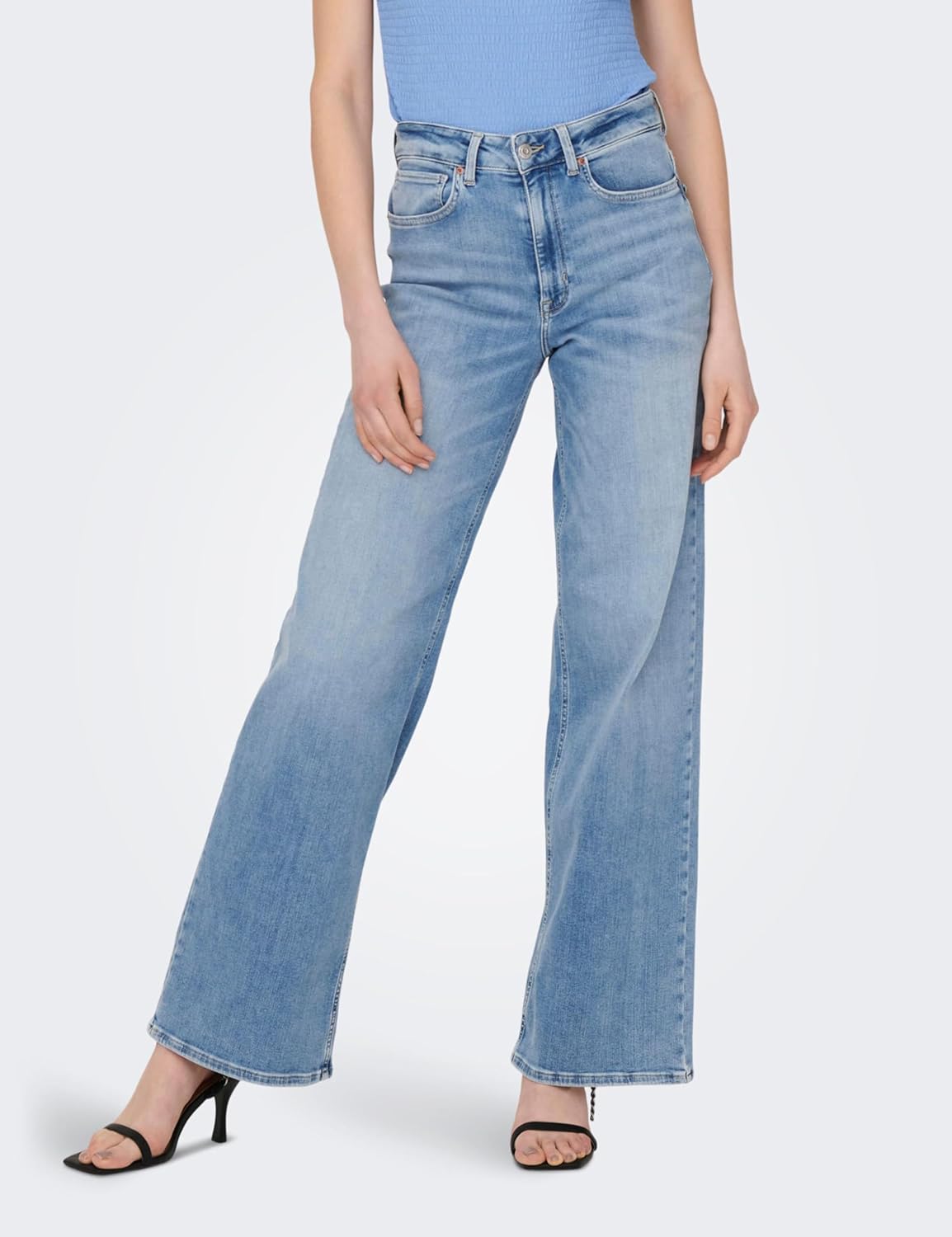 Thumbnail 1 de ONLY Female Wide-Leg-Jeans ONLMADISON mit hoher Taille und weitem Beinschnitt