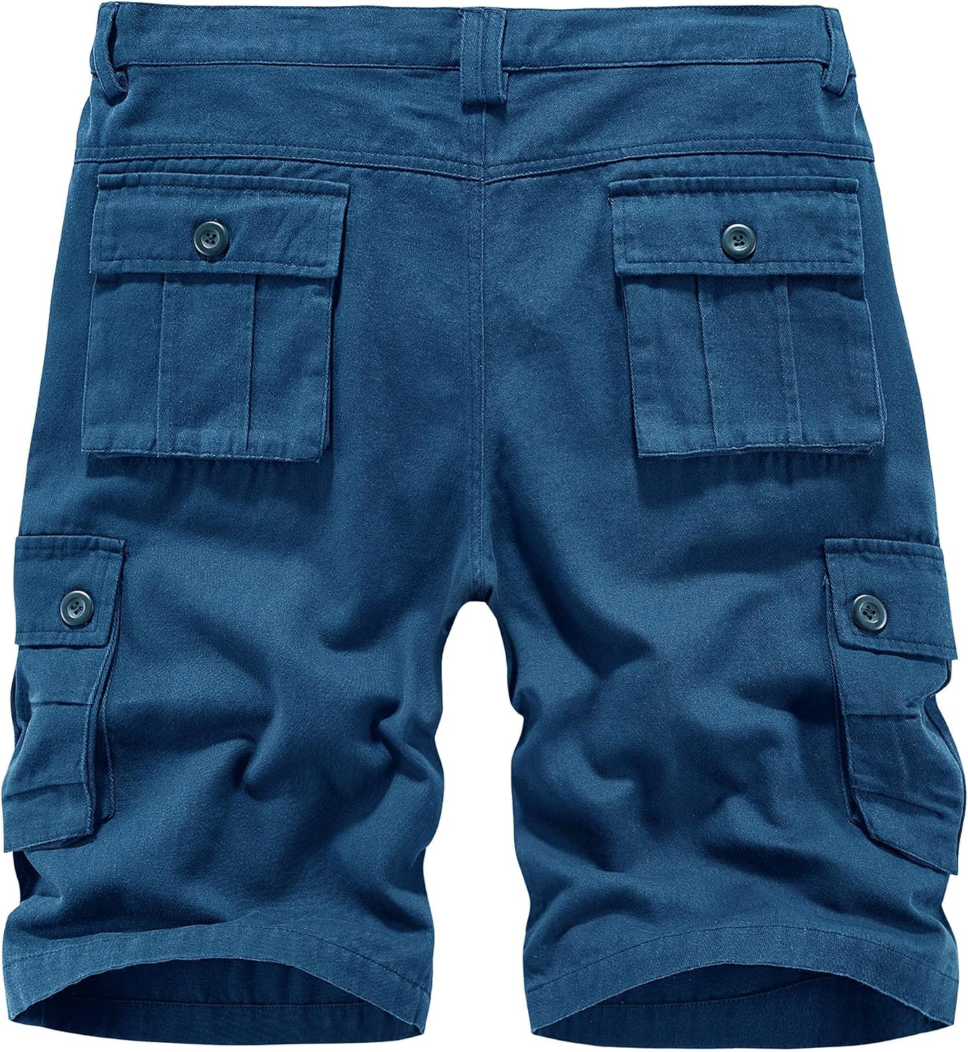 Thumbnail 3 de APTRO Men's Cargo Shorts, Relaxed Fit, Multi-Pocket Cotton Twill