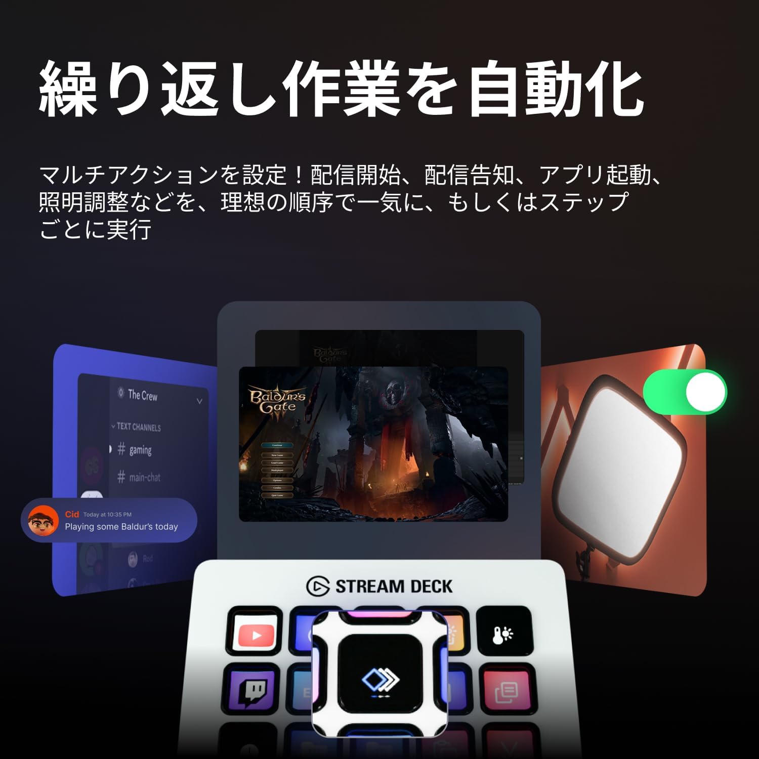 Detalle de Elgato Stream Deck MK.2 ホワイト 15キー LCD搭載 配信・制作向けコントローラー