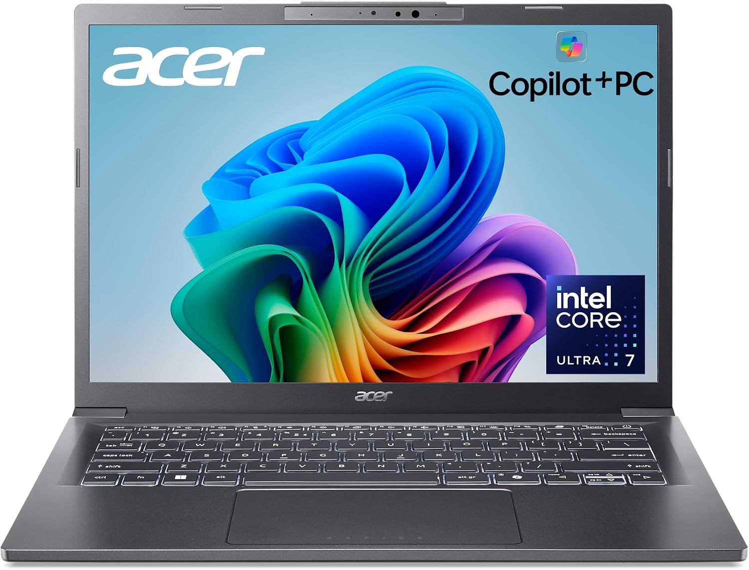 Detalle de acer Aspire 14 AI Copilot+ 1TB SSD